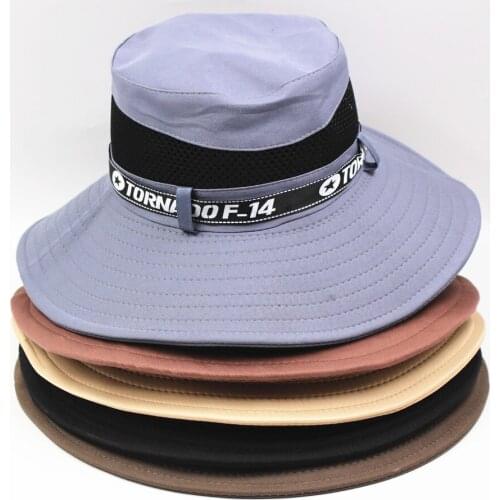 Fisherman Hat Man Summer Sunscreen Hat Man Hat Outdoor Leisure Sun Hat Mirror Style Hat