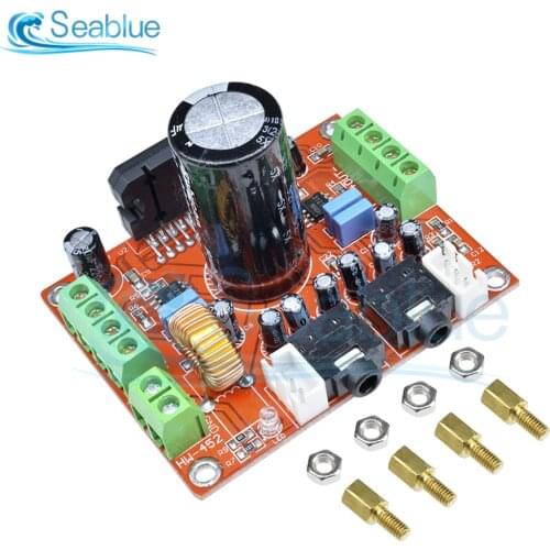 TDA7850 4*50W Car Audio Power Amplifier AMP Board BA3121 Noise Reduction Module XH-M150 DC 12V 4X50W 4X50