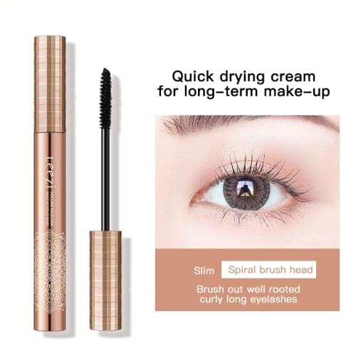 Thick Curling Mascara Waterproof Sweat-proof Not Easy To Smudge Eyelashes Extension Tool Black Lengthening Mascara TSLM1