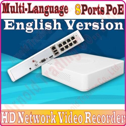 NVR POE 8CH 16CH HD IP 1080P CCTV digital network video recorder ds-7108ni-sn/p ds-7116ni-sn/p 7108 ds-7108ni 8 16 CH Channel