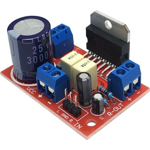 Free shipping Amplifiers Audio Amplificador TDA7377 large power amplifier board 2*35W dual channe