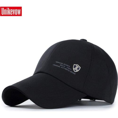 1piece Casual cotton Baseball cap Genuine mens sports snapback caps with letter shield logo outdoor fashion running hats