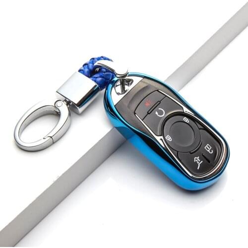 TPU Car Key Cover Protection Case For Buick Encore GL8 Luminous Envision ZnAl028 Shell Bag Remote Styling Auto Accessorise