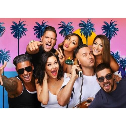 Home Decor Jersey Shore Reality Show-Silk Art Poster Wall Sticker Decoration Gift