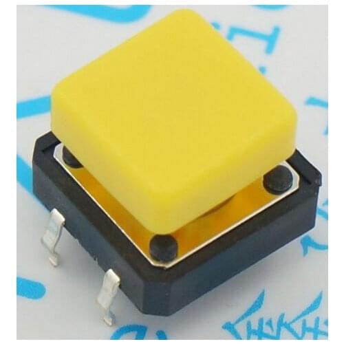 Button touch switch button B3F-4055 12*12*7.3 100pcs+Square Button cap 100pcs Hot wholesale