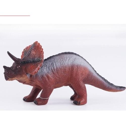 Large Size Dinosaur Toy Triceratops Stegosaurus Soft Animal Model Collection for Boys Action Figures for Kids Toys