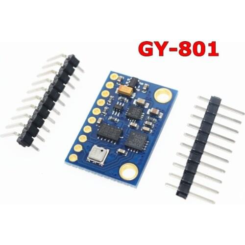 GY-801 10DOF 9-Axis Attitude Indicator L3G4200D ADXL345 HMC5883L BMP180 module Replace BMP085