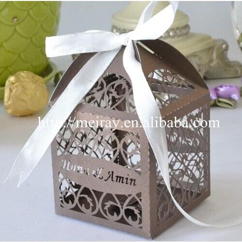 Wholesale and retail laser cut wedding decoration, wedding favors,communion souvenirs