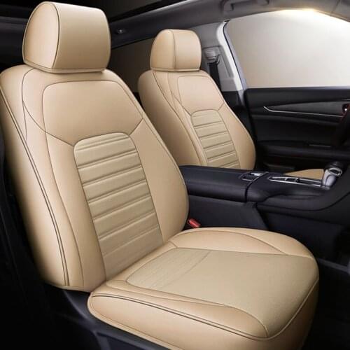 Custom cowhide car seat cover for auto Mini One Cooper R50 R52 R53 R55 R56 R60 R61 PACEMAN COUNTRYMAN accessories car styling