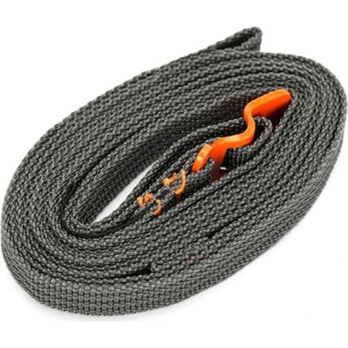 YYEDC Outdoor Travel Strapping Cord Tape Rope Tied Pull Luggage Stainless Hook Strap 2020 New 1PCS