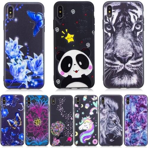 Silicone Phone Case For iPhone XS Max XR X 8 7 6 6S Plus 5 5S SE Emboss TPU Cover Case For iPhone 8Plus 7Plus 6Plus 6SPlus Coque