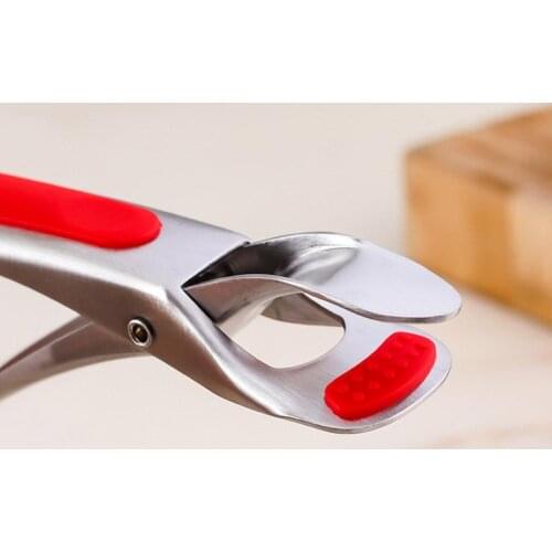 Steel Anti-hot Bowl Clips Dish Clamp Pot Hot Plate Tools Pizza Holder Kitchen Dish Pan Clip Retriever Tongs Gripp P6O0