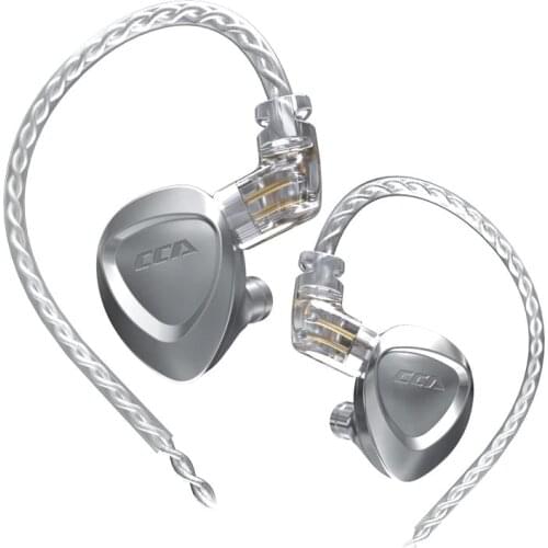CCA CKX 6BA + 1DD Hybrid Metal Earphones HIFI In Ear Monitor Bass Headset Noise Cancelling Earbuds For KZ ZAX ZSX ASX C12 NM2
