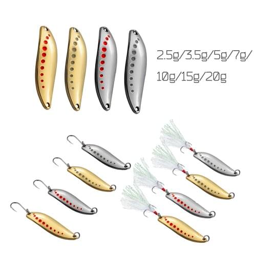 4pc 2.5g-20g Fish Wobblers Bionic Artificial Luya Fate Bait Fishing Accessories Lure JIG Jibbait Spinner Goods for Bass Tackle
