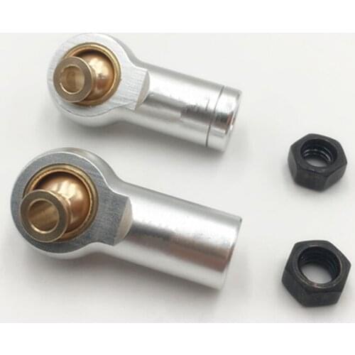 1/7 TRAXXAS UDR Metal Pull Rod Ball Head 2Pcs