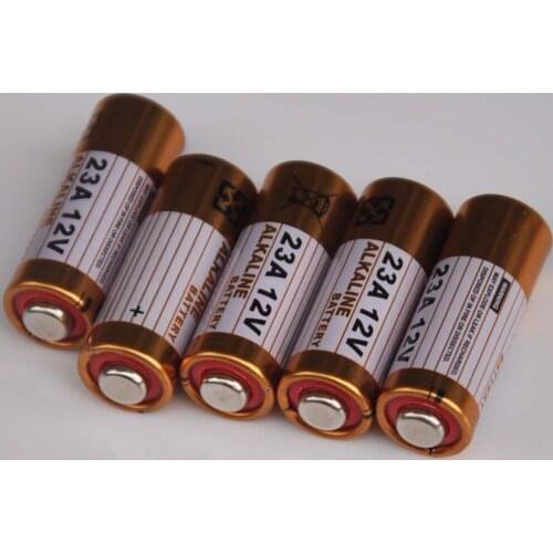 5PCS 23A 12V dry primary alkaline battery 23AE 21/23 A23 23GA MN21 for doorbell,car alarm,walkman,car remote control etc