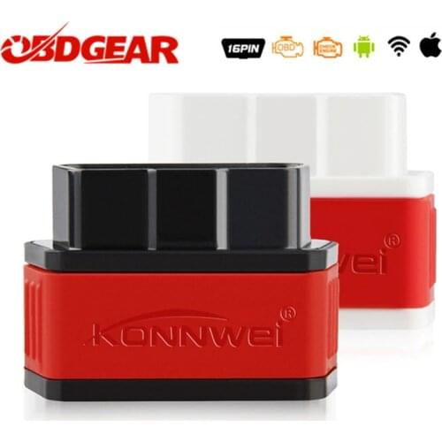 EML327 OBD2 Wifi V 1.5 Auto Diagnostic Scanner ODB 2 Autoscanner Konnwei KW903 ELM 327 Wi-fi OBD2 Bluetooth Adapter For Iphone