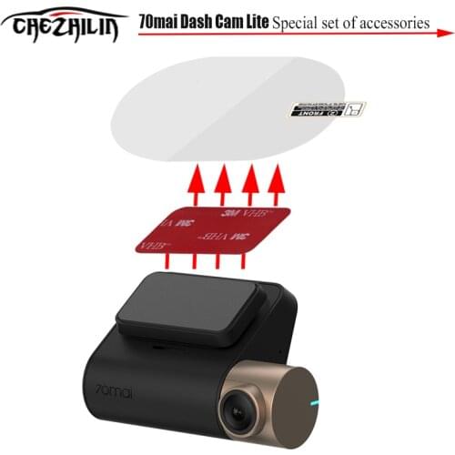 For Xiaomi 70MAI Dash Cam Lite Car Video Recorder Accessories Set, Car Video Recorder Static Tape + Two-sided Tape 3pcs