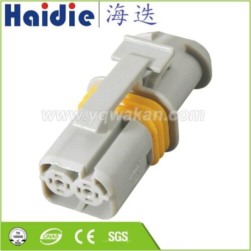 Free shipping 5sets 2pin Auto Electri wire harness plug plasticNational three-pin plug connector 18385.000.002