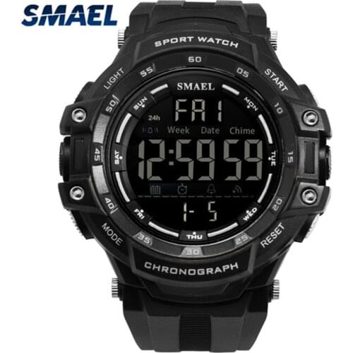 Top Brand Luxury SMAEL Fashion Sports Watches Men Swim Electronic Digital Watch Men LED Outdoor Military Watches relogio masculi