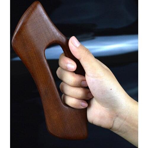 Wood Massage Board Relieve Wrinkles Smooth Wood Face Roller Wood Massage Board for Treatment