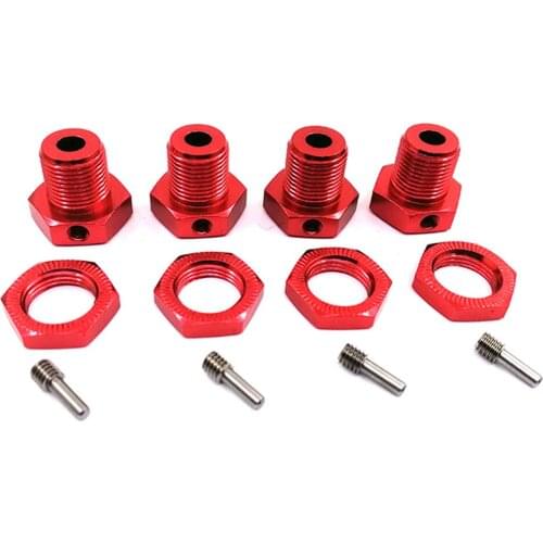 ​For RC TRAXXAS E-REVO Durable Wheel Hubs 5mm Model Car Threadlock Tire Combiner Replacement Truck Adapter