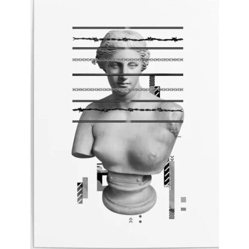 Canvas Prints Painting Wall Art Venus De Milo Poster Modern For Living Room Gif Chains Home Decor Modular Pictures No Framework