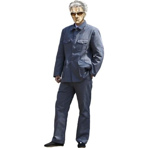 Game Fate Grand Order Cosplay Costumes Li Shuwen Cosplay Costume Halloween Party Mao Suit Cosplay Costume