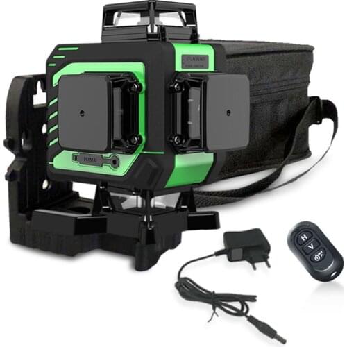 TEGU 16 lines 3D laser level 360 rotary Self-Leveling Horizontal&Vertical super powerful green beam laser leveler