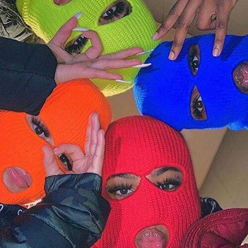 Summer Balaclava Halloween Mask Hat Caps For Party Motorcycle Bicycle Cycling Unisex Keep Sport Beanies Knitted Hat