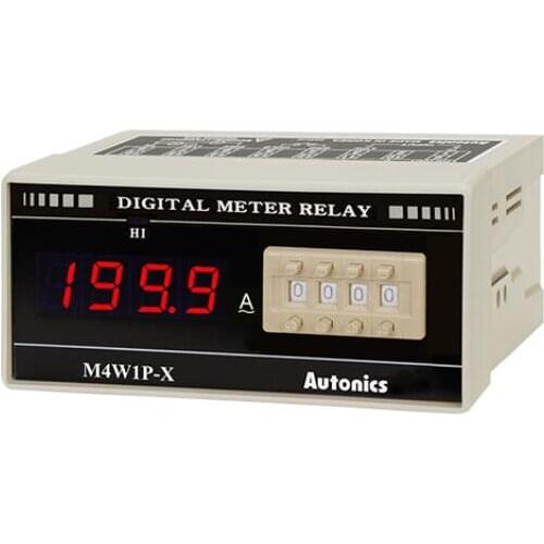 M4W1P-AAR-5 digital meter relay 110/220VAC~ 50/60Hz