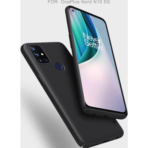 NILLKIN OnePlus Nord N10 5G Case Cover Super Frosted Shield Hard Plastic Back Cover Case for One Plus Nord N10 5G