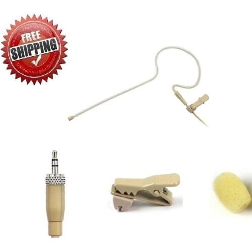 Bolymic New Beige Single Earhood Headset Microphone for Sennheiser Wireless microfono Beltpack