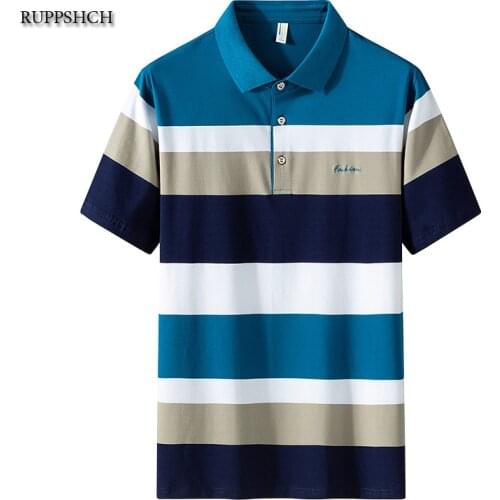 RUPPSHCH Mens Summer Polos