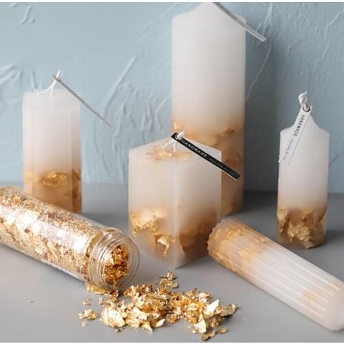 Candle gold foil candle decoration scented candle DIY material Paraffin handmade candle foils