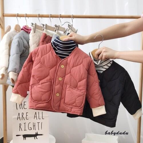 Winter New Baby Thin Cotton Jacket For Children（Free Shipping Products From Aliexpress