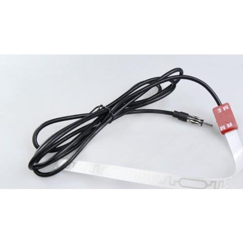 AM/FM Car Internal Reception Signal Strengthing Amplifier Mount Amplifier Aerial Antenna for Vehicle Glass Screen Radio