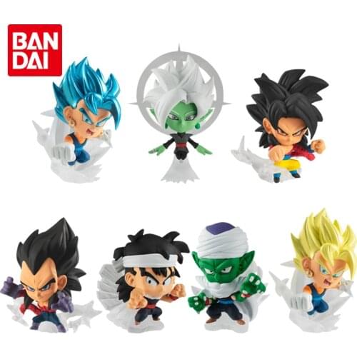 Bandai Genuine Box Egg Dragon Ball Super Warrior Small Doll 2 Supreme Kai Zamasu Action Figure Model