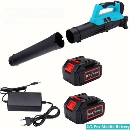EU/US 20000Rpm Cordless Electric Air Blower Vacuum Cleannig Dust Blowing Computer Dust Collector Leaf Blower For Makita Battery