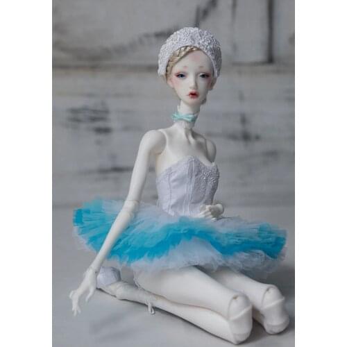 BJD 1/4 White Swan / Black Swan resin model figures toys make up free eyes HeHeBJD High Quality toys