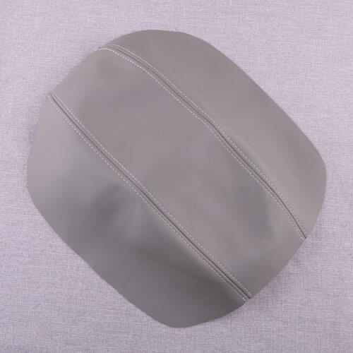 CITALL Grey Waterproof Microfiber Leather Console Center Armrest Box Lid Cover Fit for Volvo S80 1999-2002 2003 2004 2005 2006