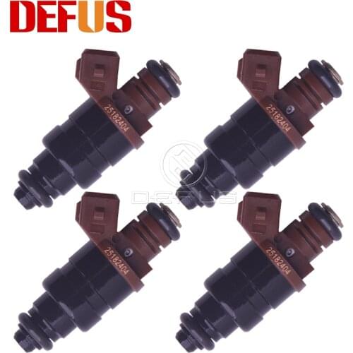 DEFUS 4PCS OEM 25182404 Original Fuel Injector For Chevrolet Daewoo Lacetti MK1 1.6 16V Auto Part NEW 96332261