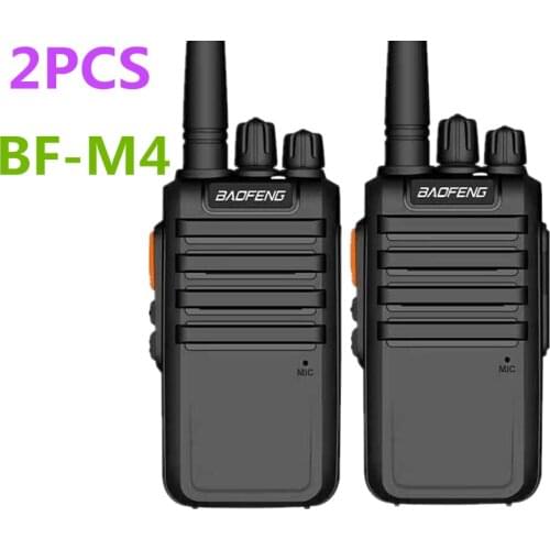 2PCS New Arrival Baofeng BF-M4 Two Way radio UHF 5800mAh PMR Walkie talkie high capacity battery USB rapid charger