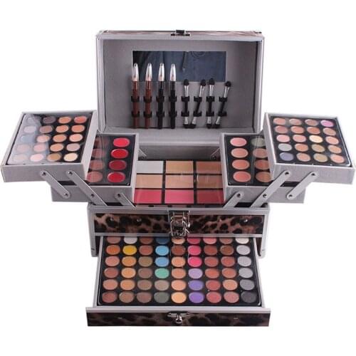 Professional 94 Color Eyeshadow Blush Cosmetic Foundation Face Powder Makeup Sets Eye Shadows Palette