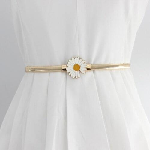 Elegant Women Pearl Belt Waist Belt Elastic Buckle Pearl Chain Belt Female Girls Dress Crystal Strap Rhinestone Elasticity Belt