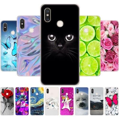 Silicone case For xiaomi mi 8 6.21'' Case soft TPU Case For xiaomi mi 8 SE 5.88" Back Cover For xiaomi mi 8 pro bags