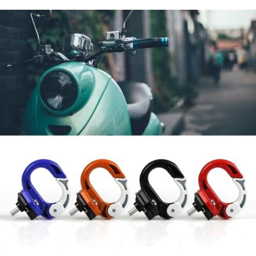 4 Colors O Style Heavy Duty Hanger Aluminum Circle Shackle Hanger on Motor Scooter Bicycle Electric Car Hook Front