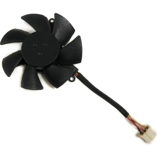 5010 45mm FS1250-S2053A 3pin 3Lines 0.19A Graphics Cards Fan For Gigabyte Cards Cooling