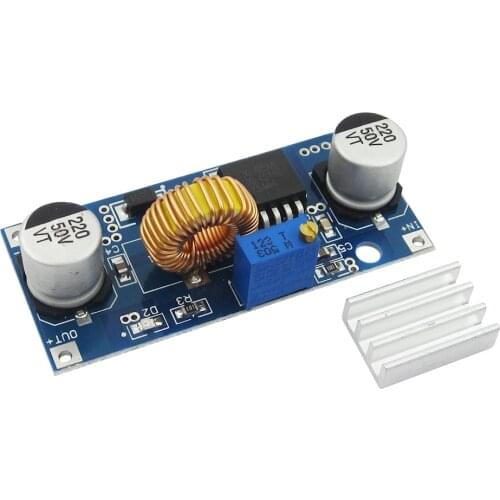 1pcs 5A XL4015 DC-DC Step Down Adjustable Power Supply Module LED Lithium Charger new