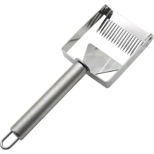 1 Pc Stainless steel Honey Uncapping Scraper Needle Type Beekeeping Beekeeper Cut Honey Equipment